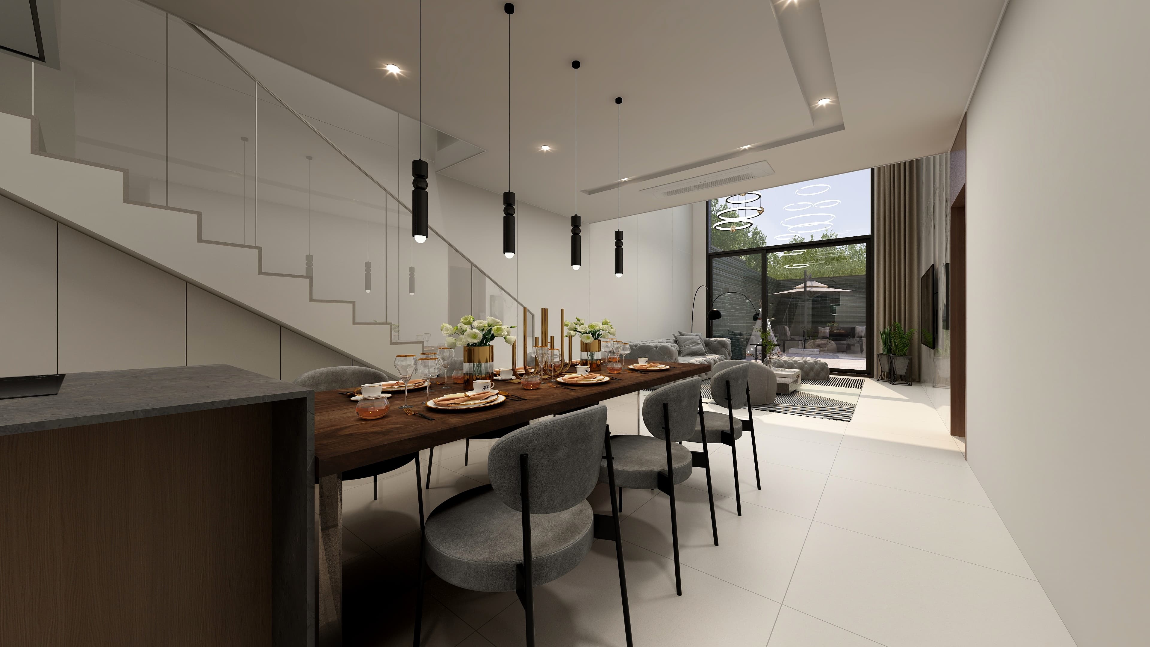 타운하우스 투시도